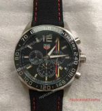 Clone Tag Heuer Formula 1 Chronograph Watch Stainless Steel Black Nylon Band